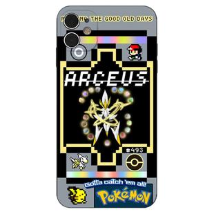 原创设计14适用苹果16阿尔宙斯11/12/13宝可梦iPhone15Pro硅胶Max手机壳华为荣耀OPPO小米VIVO安卓保护套软壳