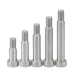 304不锈钢塞打螺丝M5M6M10内六角凸肩轴肩螺钉等高限位螺栓￠6-12