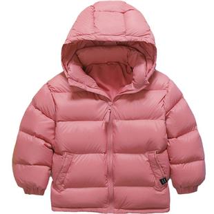 雅鹿2025新款儿童羽绒服男童女童宝宝中大童短款冬季加厚外套冬装