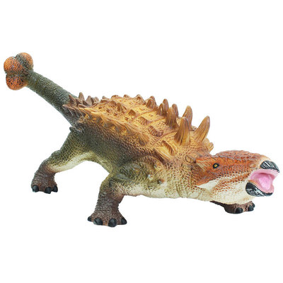 恐龙玩具软胶发声大号甲龙美甲龙