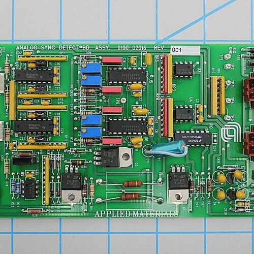 0100-02016 / PCB,ASSY 分析 SYNC 检测,904-125N / 应用材料 AMA