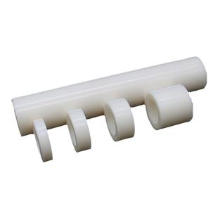 CG透明白色聚四氟乙烯胶带 耐磨耐酸碱高温特氟龙薄膜 单面自粘光滑铁氟龙胶带 PTFE压敏胶带edc推牌鼠标润滑