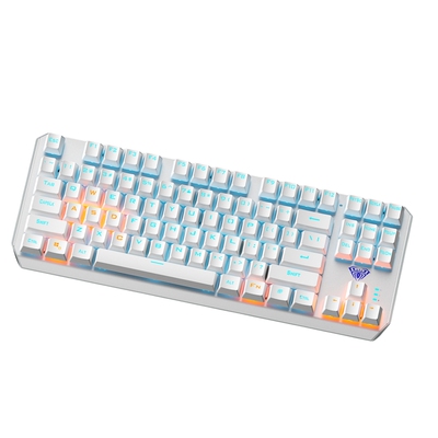 狼蛛87键机械键盘侧刻等高线