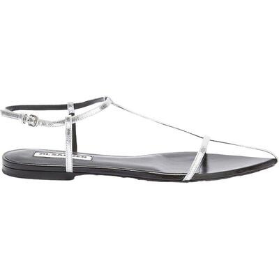 女士平底绑带凉鞋JilSander