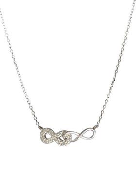 s925纯银项链女ins轻奢锁骨链