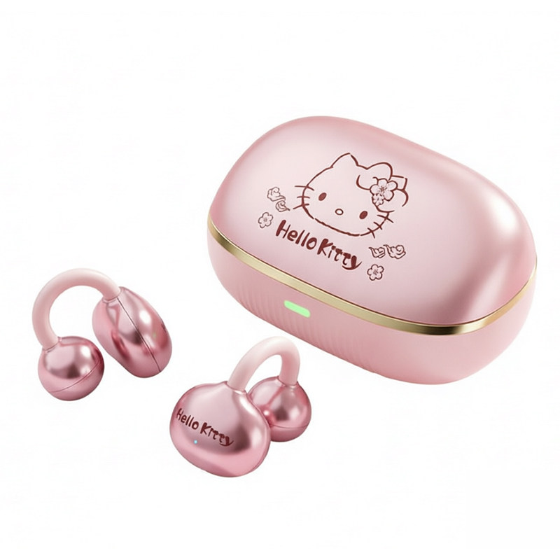 HelloKitty凯蒂猫蓝牙耳机耳夹式久戴不痛通话降噪高颜值女生新款