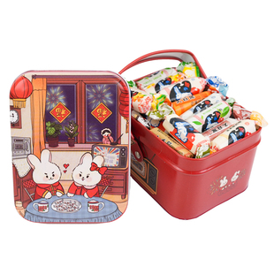 大白兔奶糖12种混合口味新年礼盒糖果春节年货伴手礼童年味道零食