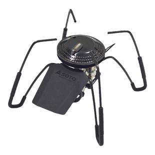 SOTO日本ST-340迷你黑蜘蛛炉户外露营登山便携大火力卡式炉燃气炉