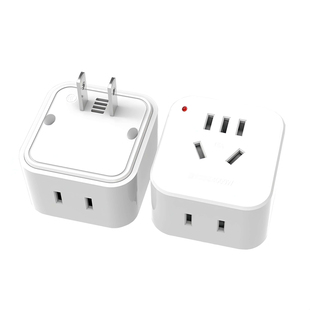无线转换插头两孔转三孔插座一转多位家用宿舍2脚转3脚插头插排