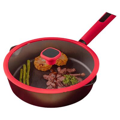 Amercook阿米尔扶桑木库煎锅不粘锅家用煎牛排平底锅电磁炉通用