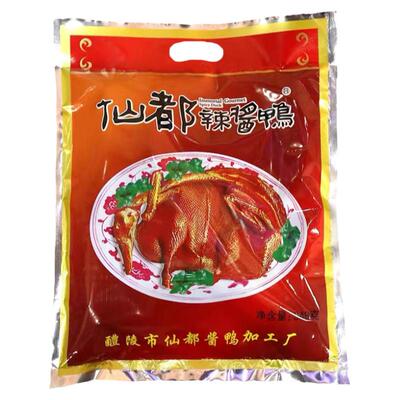 仙都辣酱鸭熟食酱板鸭鸭肉
