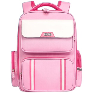 瑞牌旗舰店书包小学生一二年级三到六男童女孩超轻便护脊儿童减负