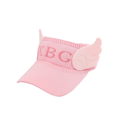 卡通防晒超萌针织空顶儿童帽子