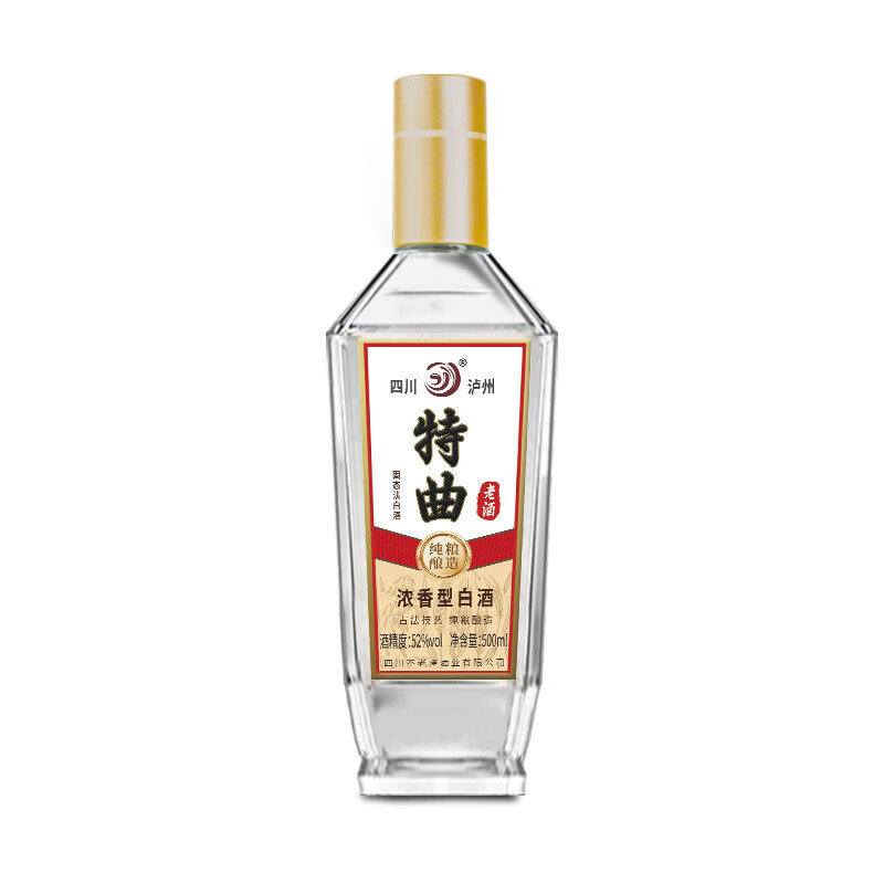 不老潭特曲老酒浓香型白酒52度白酒/调香白酒