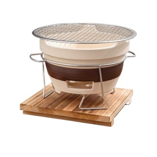 烧烤炉围炉木炭家用室内老式打边炉网红烤火炉子煮茶户外碳炉花茶