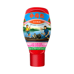 李锦记旧庄蚝油挤挤装500g醇厚蚝汁炒菜焖炖烹饪提鲜