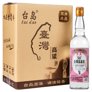 台岛高粱酒38度600ml*6瓶大顺粮食浓香风味低度白酒整箱