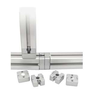 精诚 工业铝型材对接连接块30/40/45/50可拆卸端部切面连接固定件