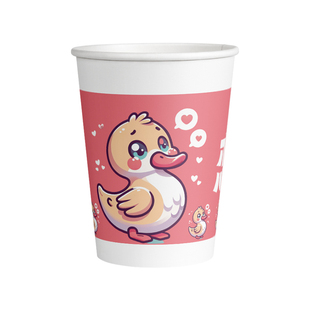 一次性纸杯子家用茶水杯整箱批发广告纸杯定制印logo纸杯屋500只