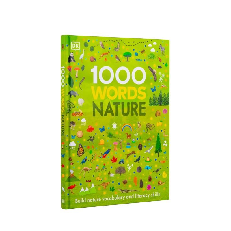 凯迪克图书点读版 DK nature 1000 words自然1000词英文原版毛毛虫点读笔配套绘本