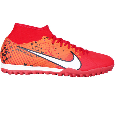 天朗足球耐克刺客15中端ZOOM高帮MDS碎钉TF人草足球鞋FD1166-600