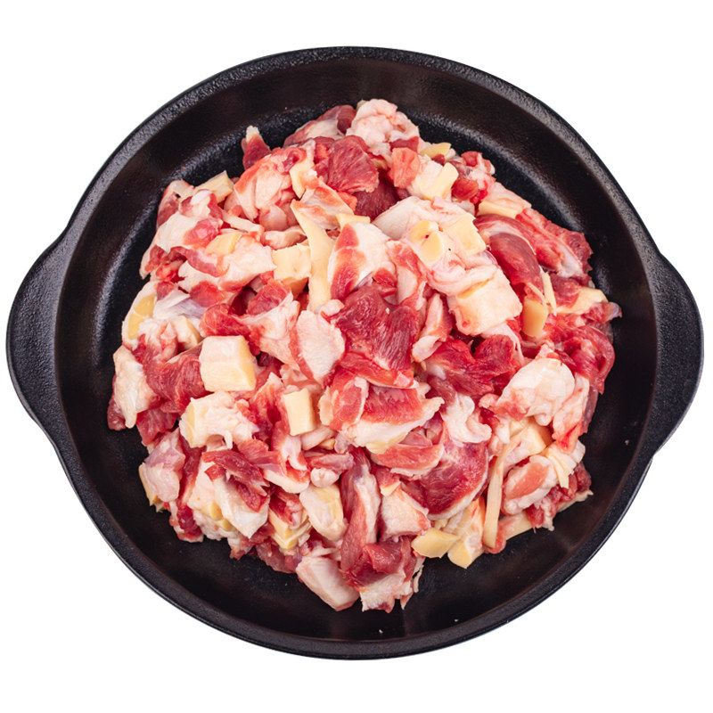 羊王肉业内蒙古锡林郭勒羔羊肉筋头巴脑炖煮煲汤半成品包邮
