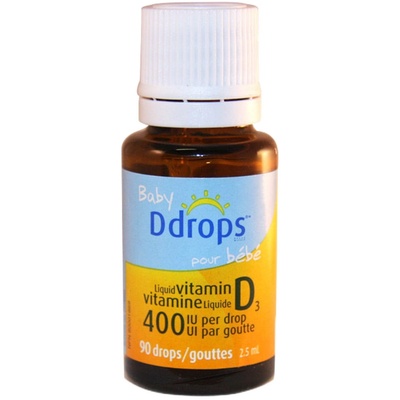 加拿大Ddrops婴儿维生素D3滴剂