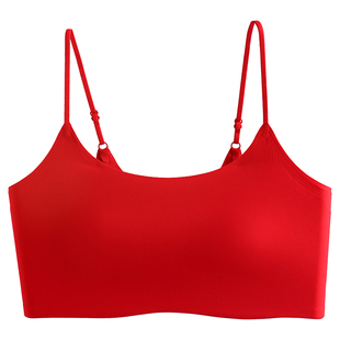 2026马年红色本命年内衣套装女小胸聚拢结婚新娘内裤一套礼盒文胸