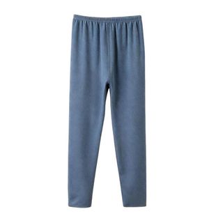 A类胖童德绒秋裤加肥加大男童加绒保暖裤宽松大码秋冬无痕打底裤