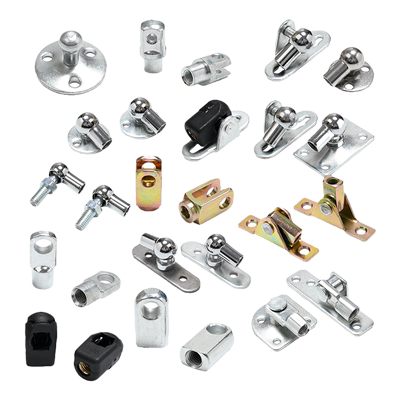 液压撑杆球头扁头T型头灯箱接头