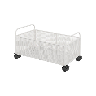 书箱教室用高中生学生宿舍书本收纳箱桌下可移动玩具书籍整理筐