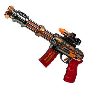 网红会冒烟的儿童玩具枪男孩电动声光冲锋枪玩具3岁宝宝小手枪5岁