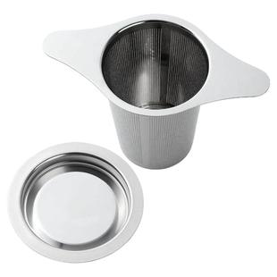 双耳茶漏茶叶过滤器滤茶泡茶神器茶隔茶滤茶杯滤网茶包滤器杯网