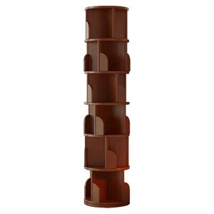 书架落地置物架非实木书柜旋转360度转角儿童客厅家用简易储物柜