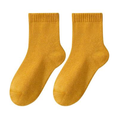 恒源祥保暖月子袜全棉抗菌毛圈袜