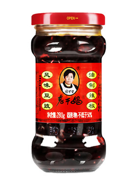 老干妈风味鸡油辣椒酱豆豉油制贵州特产油辣椒调味料辣酱三丁拌面