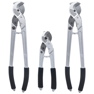 日本weeber威也进口不锈钢钢丝绳剪刀AC60 200多股钢索14mm断线钳