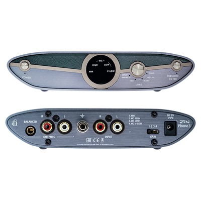 iFi悦尔法Phono3MM/MC唱头放大器