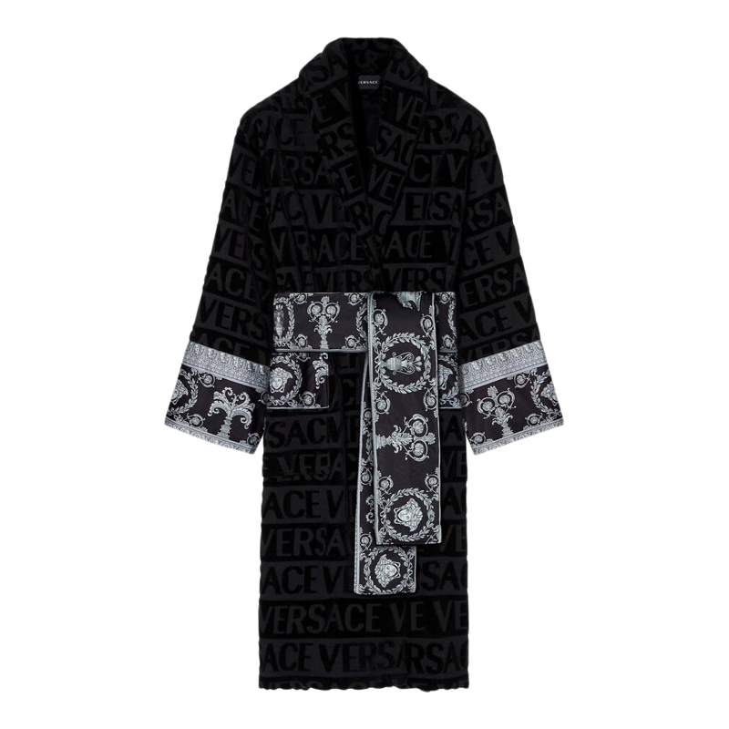 轻奢欧式浴袍纯棉吸水家居服高档睡衣/家居服套装