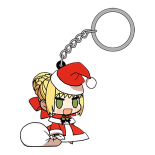 FGO圣诞节尼禄FATE系列双层亚克力挂件礼物徽章动漫游戏周边