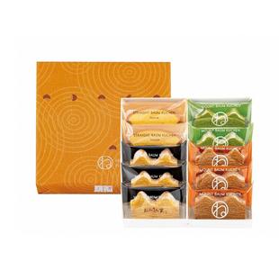 现货日本银座年轮家蒙布朗年轮蛋糕点心甜品早餐面包礼盒进口零食