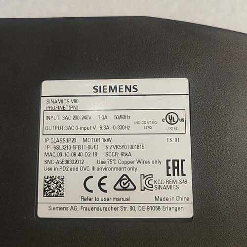 询价6SL3210-5FB11-0UF1
