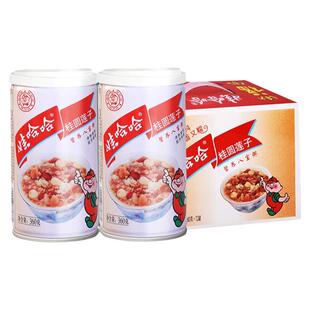娃哈哈八宝粥桂圆莲子粥360g*12罐整箱特价即食代早餐银鹭速食粥