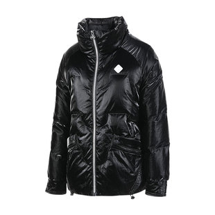 匹克羽绒服女2021年冬季新款鸭绒保暖连帽户外防风外套F514142潮