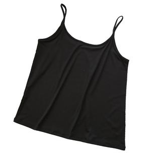 有致莫代尔细肩带吊带背心女纯色舒适高弹内搭简约打底上衣可外穿
