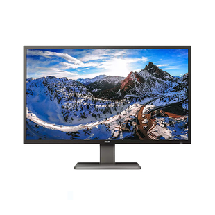 飞利浦439p1 43英寸4K分屏内置音箱口可壁挂显示器HDR438P1显示屏