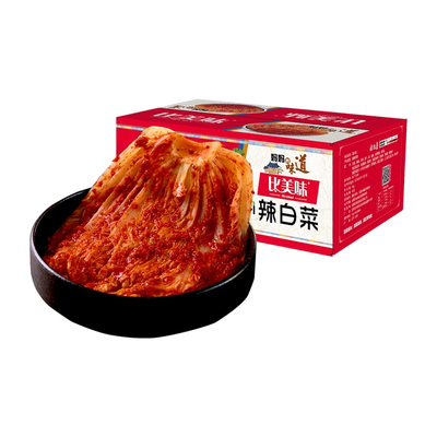比美味东北辣白菜10斤整箱商用
