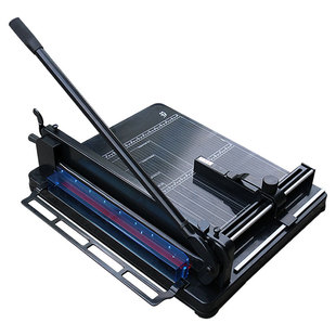 切纸机858A3裁纸刀厚层手动家用重型切纸机裁纸机4CM厚切纸闸刀切纸器切边机裁切刀小型裁纸机切割机裁切机