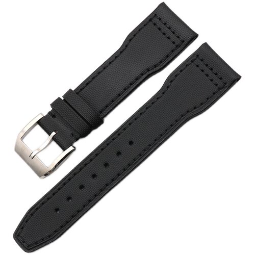 尼龙帆布真皮手表带代用万国大飞行员小王子马克十八喷火战机21mm