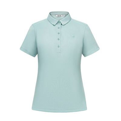 lafuma户外速干polo衫短T女